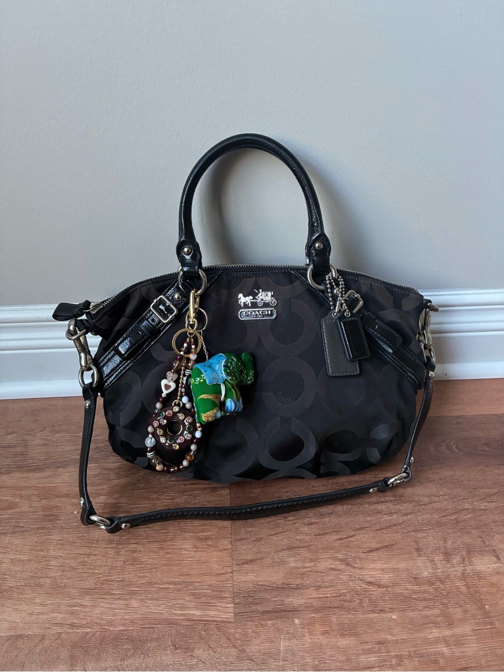 Coach Sophia Small Op Art Satchel, 17693